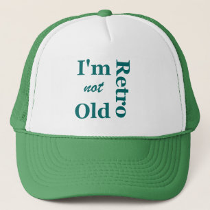 Eu não sou velho, sou Boné de Caminhoneiros Retro
