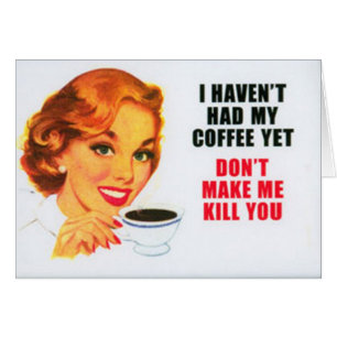 EU NÃO TIVE MEU CAFÉ CONTUDO… cartão