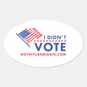 Eu não votei a etiqueta política