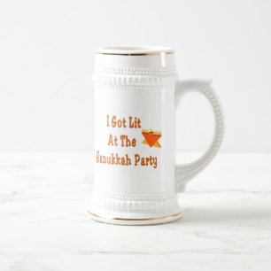 Eu obtive o Lit na caneca de cerveja do partido de