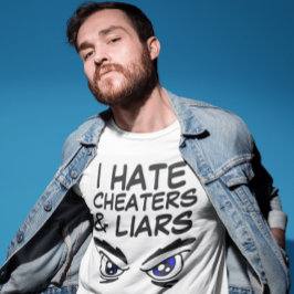 EU ODEIO CALÇAS E T-Shirts MENTIRAS