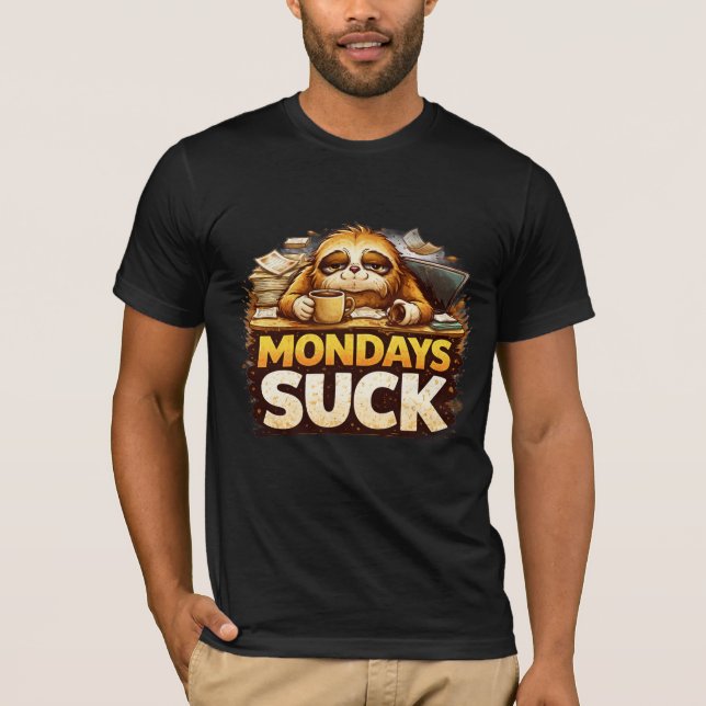 Eu Odeio Segundas – Camiseta ENGRAÇADA ENGRAÇADA,  (Frente)