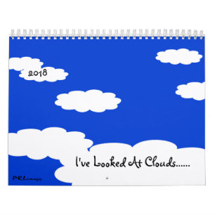 Eu olhei o calendário das nuvens 2018