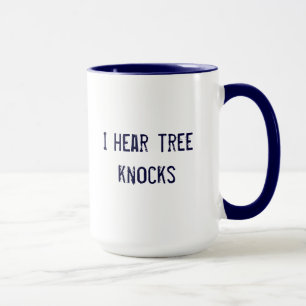eu ouço a caneca das batidas da árvore
