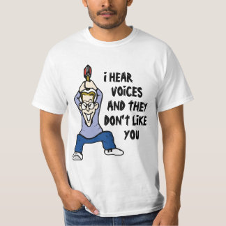 Eu ouvi o T-Shirt Vozes