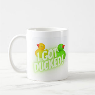 Eu peguei uma caneca de café