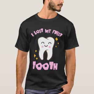 Eu Perdi Meu Primeiro Dente Camisa Engraçado Dente