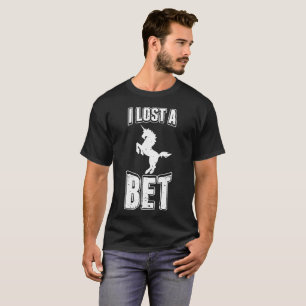 Eu Perdi Uma Camisa De Camiseta De Unicórnio Engr