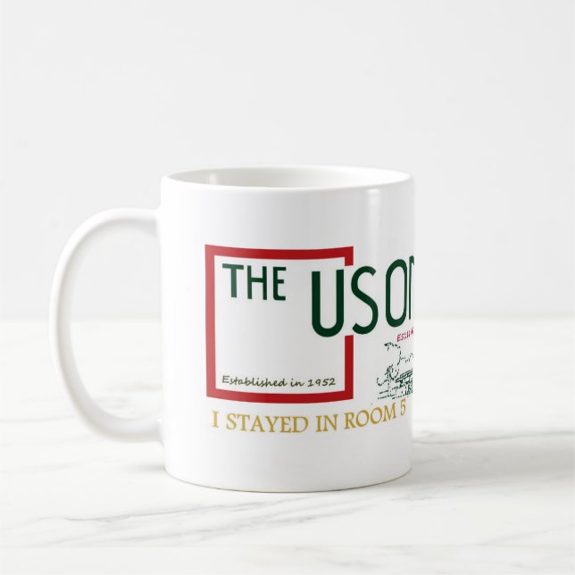 Eu permaneci na sala 5 - caneca (Esquerda)