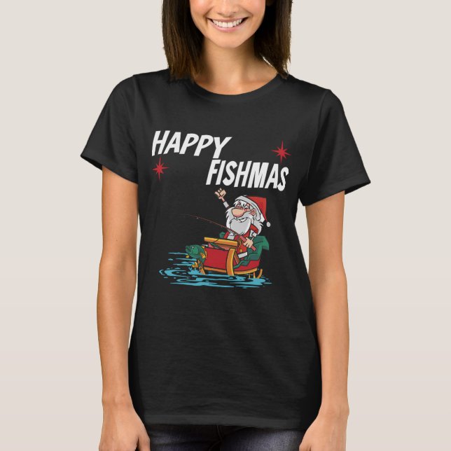 Eu Pesco Para Não Estrangular Pessoas camiseta - a (Frente)