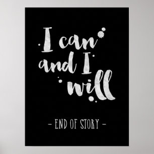 Eu posso e eu - poster inspirado