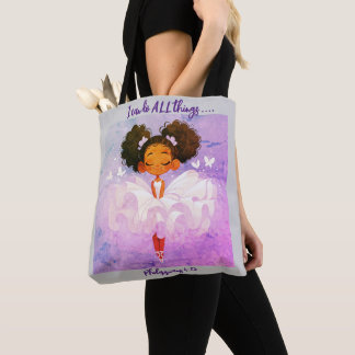 Eu posso fazer TODAS as coisas Tote Bag