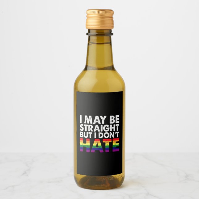 Eu Posso Ser Hétero Mas Não Odeio LGBT Gay (Frente)
