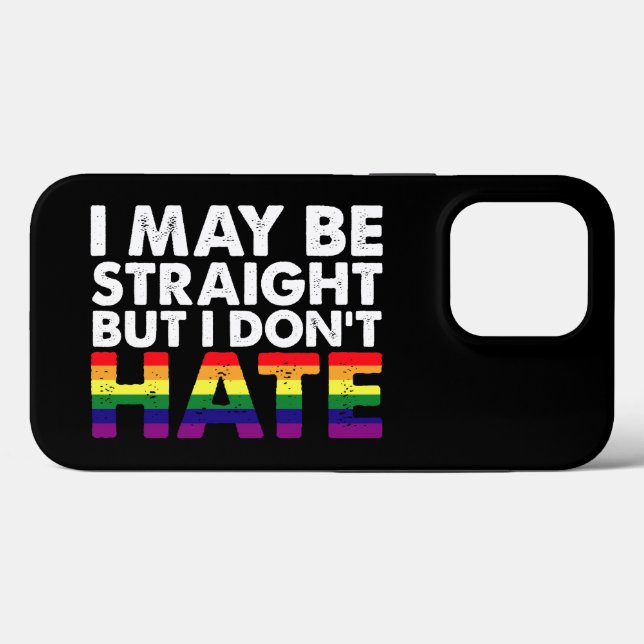 Eu Posso Ser Hétero Mas Não Odeio LGBT Gay (Verso (horizontal))