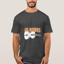 Eu Pratico 40 Horas Por Dia - Uma Camiseta de Cita