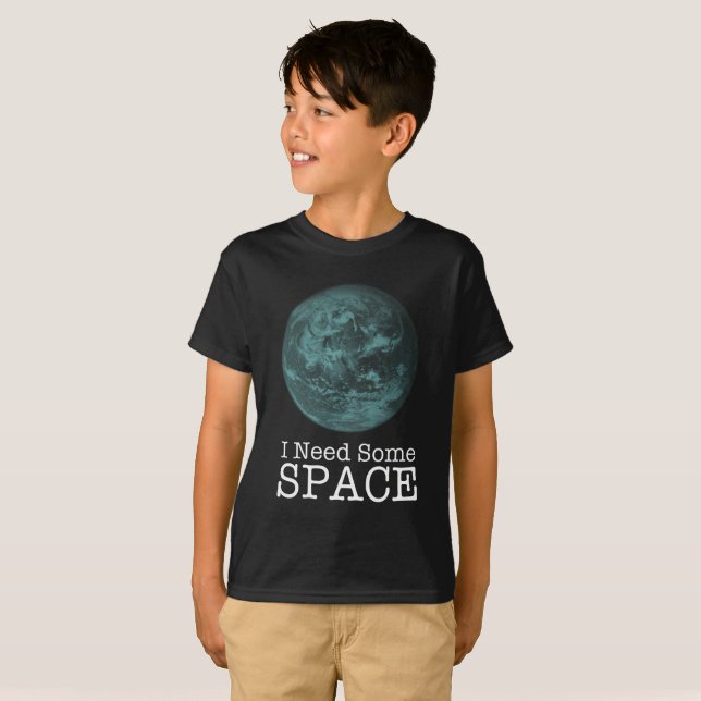 Eu preciso algum t-shirt do espaço (Frente Completa)