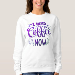 Eu preciso de café agora Freefit camiseta básica d