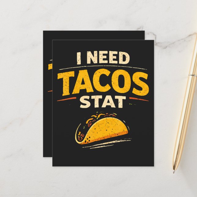 Eu Preciso de Tacos Já (Frente/Verso In Situ)