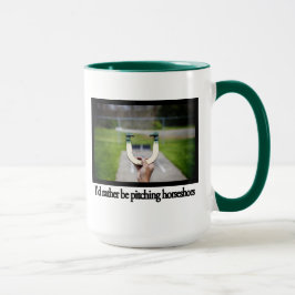Eu preferencialmente estaria lançando a caneca das