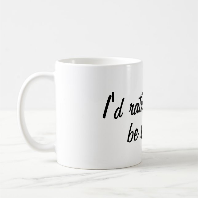 Eu preferencialmente estaria navegando a caneca de (Esquerda)