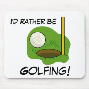Eu preferencialmente Golfing Mousepad