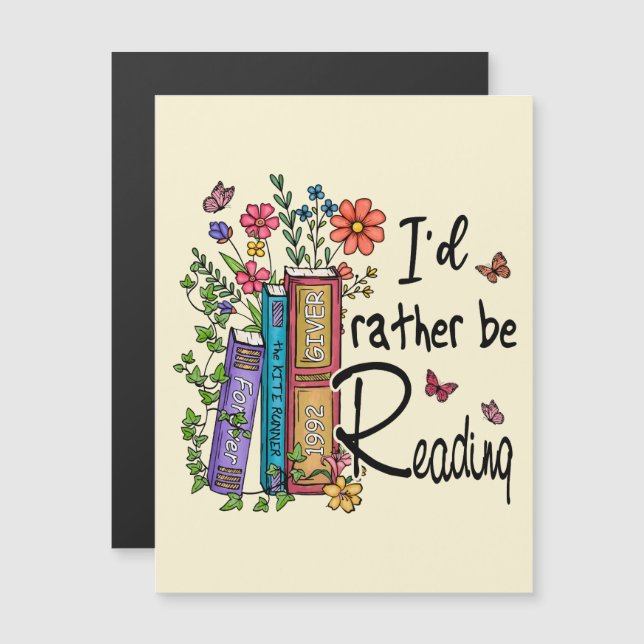 Eu Preferencialmente Lendo (Frente/Verso)