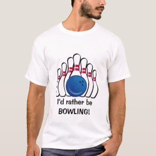 Eu preferencialmente ser Boliche de T-Shirt Person