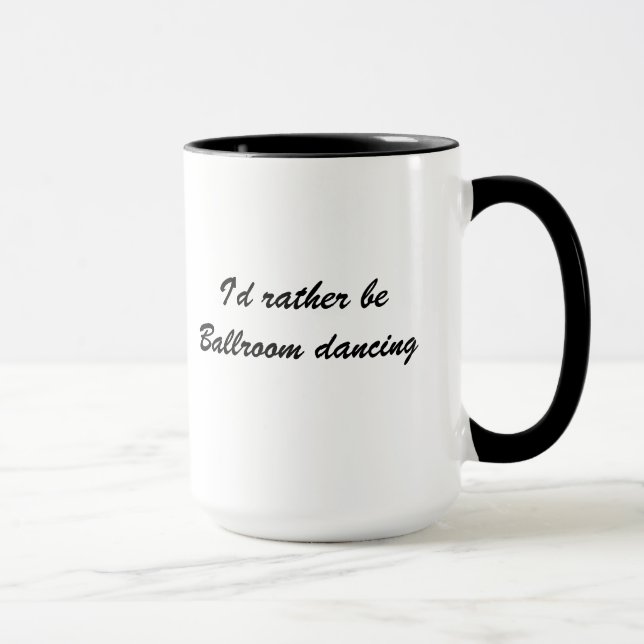 Eu preferencialmente seria caneca de café da dança (Direita)