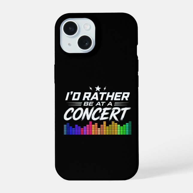 Eu Preferiria Estar Em Um Concerto Amante Da Músic (Verso)