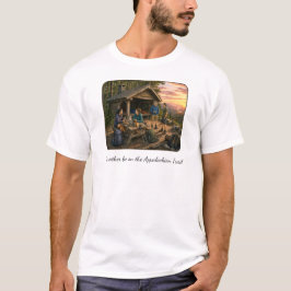 Eu preferiria estar na camiseta da Trilha Appalach