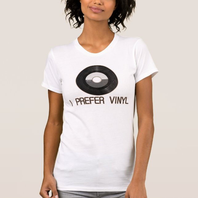 Eu Prefiro Vinil T-Shirt (Frente)