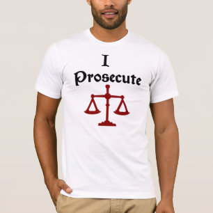 Eu processo o t-shirt do advogado