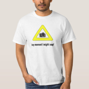 Eu pude agarrar o t-shirt para fotógrafo
