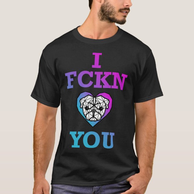Eu Pug-Te A Camisa Clássica 365 (Frente)