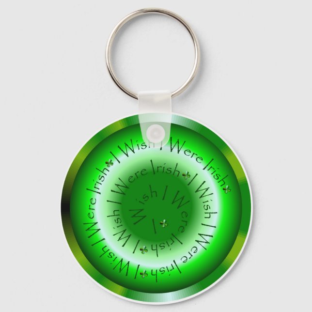 Eu Queria Ser Irlandês 2 Chaveiro (Frente)