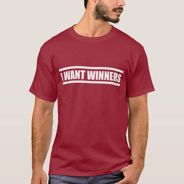 Eu quero a camisa do futebol dos vencedores (Frente)