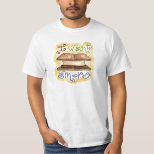 Eu quero a camisa do smore t