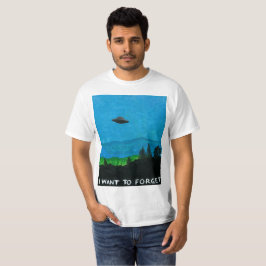 EU QUERO ESQUECER o t-shirt