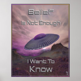 Eu Quero Saber Arte Impressão Poster