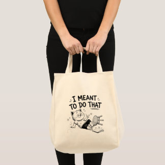 Eu Quis Fazer Isso Bolsa Tote Divertida