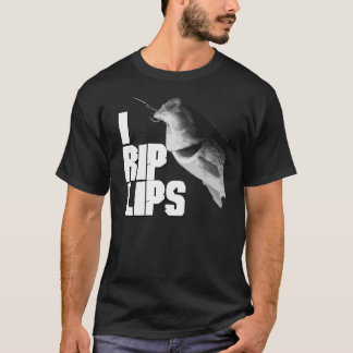EU RASGO a OBSCURIDADE do t-shirt dos LÁBIOS