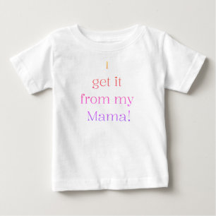 Eu recebo isso da minha camiseta engraçada de cria