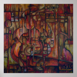 Eu recordo Dan X - impressão das canvas