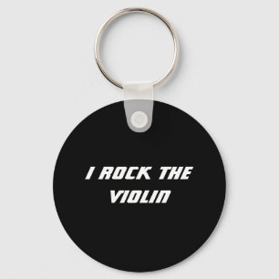 Eu Rock the Violin Chaveiro