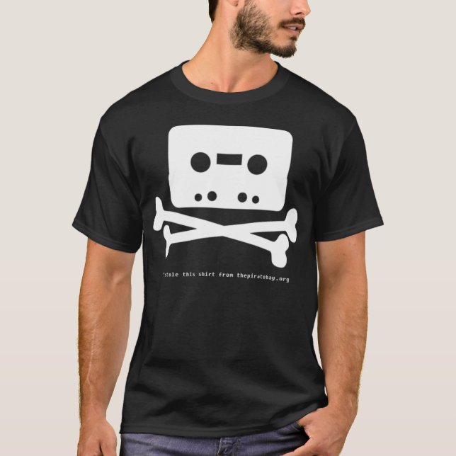 Eu roubei esta camisa de thepiratebay.org (Frente)