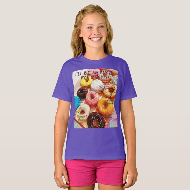 Eu serei um Anjo para Sorvete - HAMbWG T-Shirt (Frente Completa)