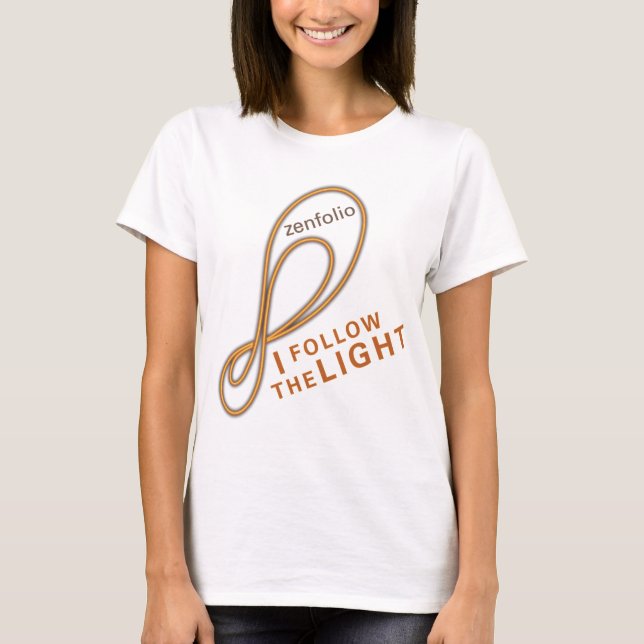 Eu sigo a camisa de manga longa e leve (Frente)