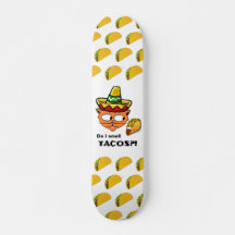 Eu Sinto Cheiro de Tacos?! Senor Gato Skateboard