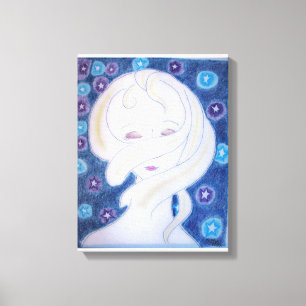 Eu sinto minhas canvas Universo-esticadas imprimir