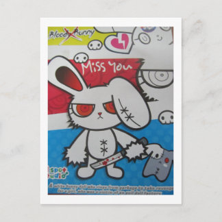 Eu sinto saudades do seu cartão postal